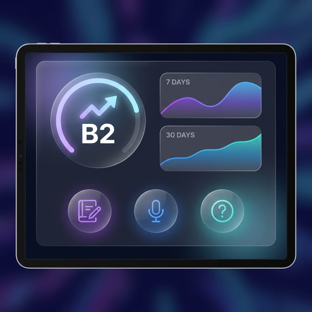 追踪您的水平，更快进步：如何使用AI反馈进行语言学习